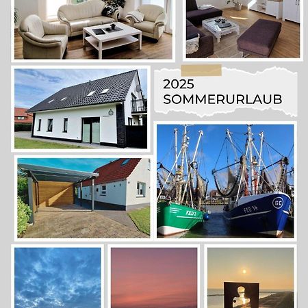 Ferienhaus Strandallee 10A Burhave Extérieur photo